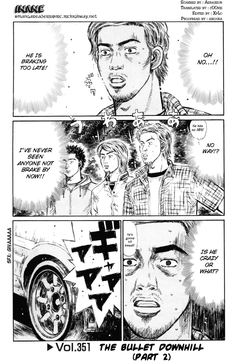 Initial D Chapter 351 page 1 - Chapter 351