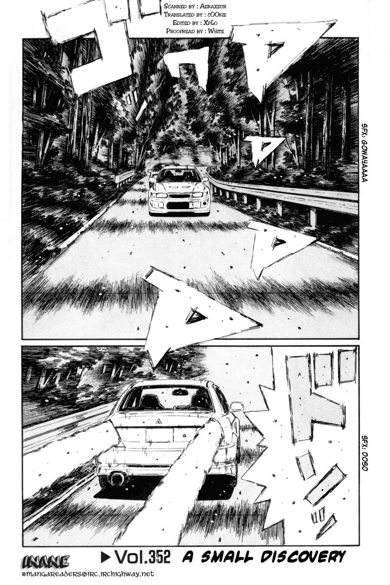 Initial D Chapter 352 page 1 - Chapter 352