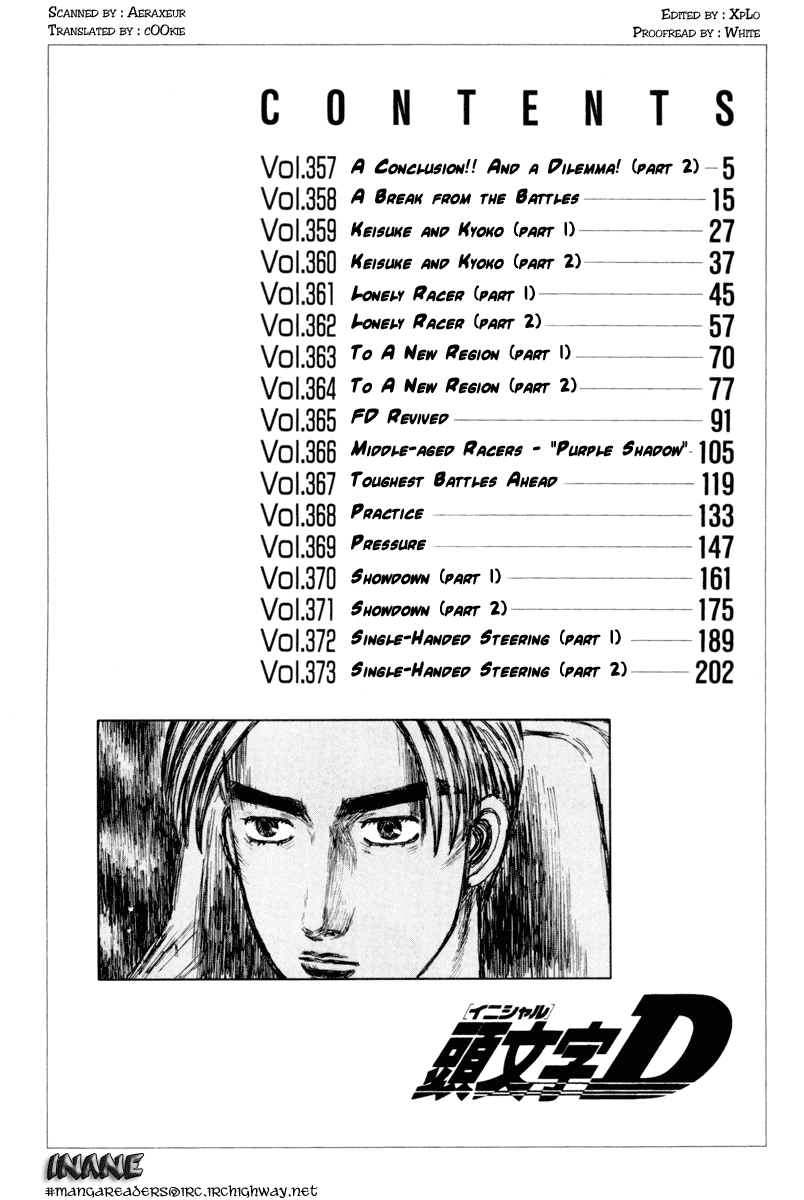 Initial D Chapter 357 page 3 - Chapter 357