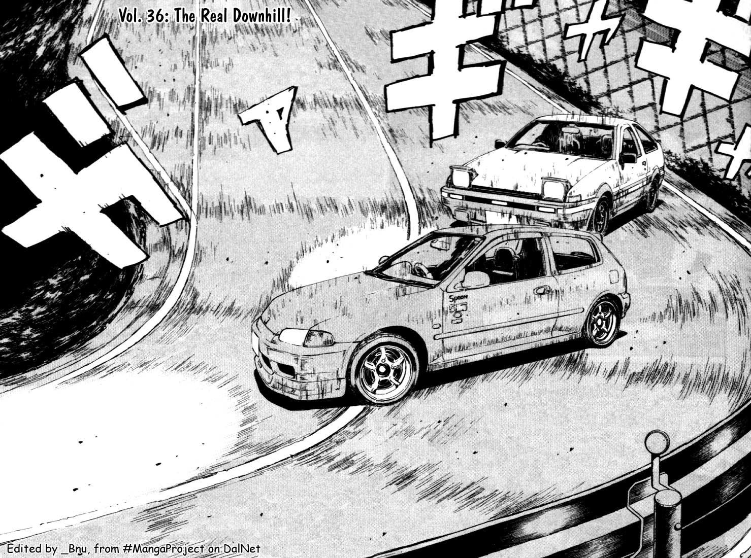 Initial D Chapter 36 page 1 - Chapter 36: The Real Downhill!