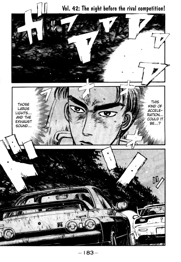 Initial D Chapter 42 page 1 - Chapter 42