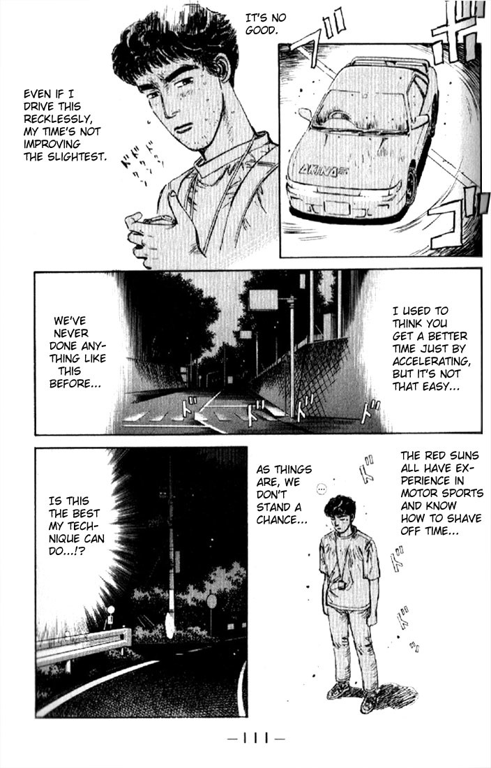 Initial D Chapter 5 page 9 - Chapter 5: Declaration of Revenge!! Roaring 13B Turbo!