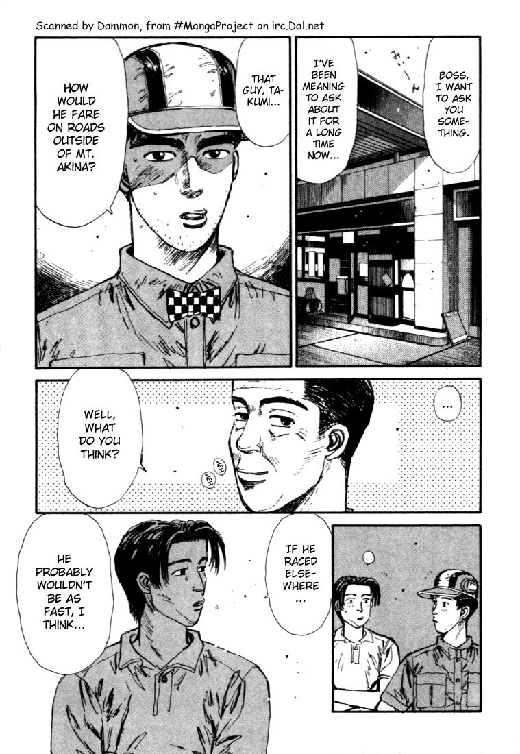 Initial D Chapter 50 page 8 - Chapter 50