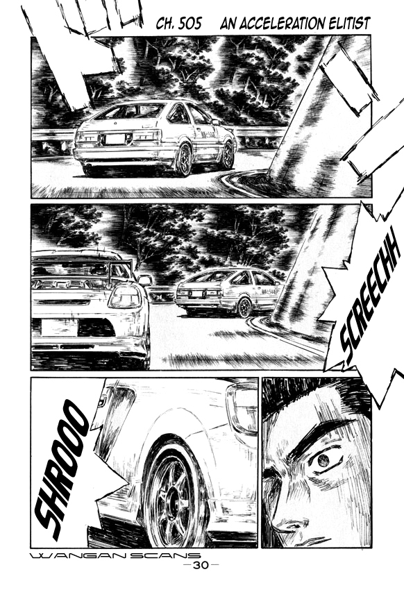 Initial D Chapter 505 page 1 - Chapter 505
