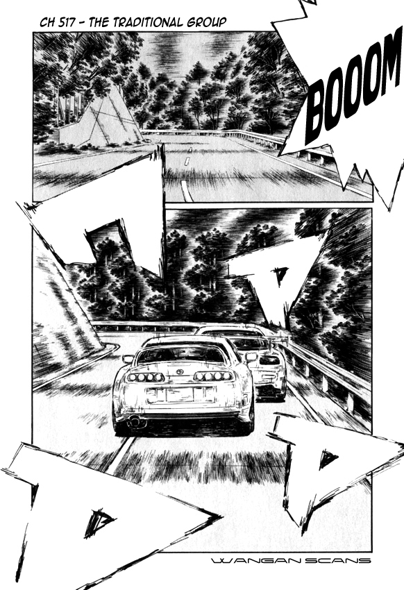 Initial D Chapter 517 page 1 - Chapter 517