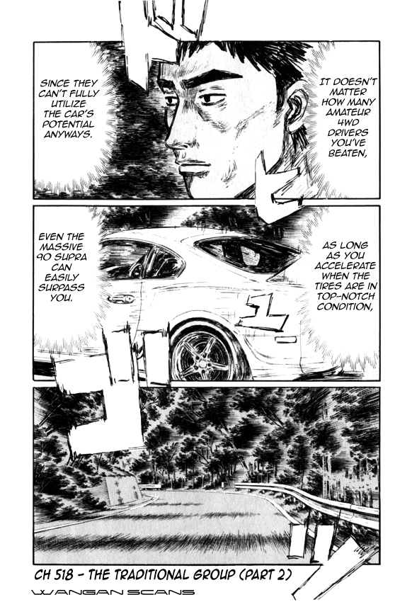 Initial D Chapter 518 page 1 - Chapter 518