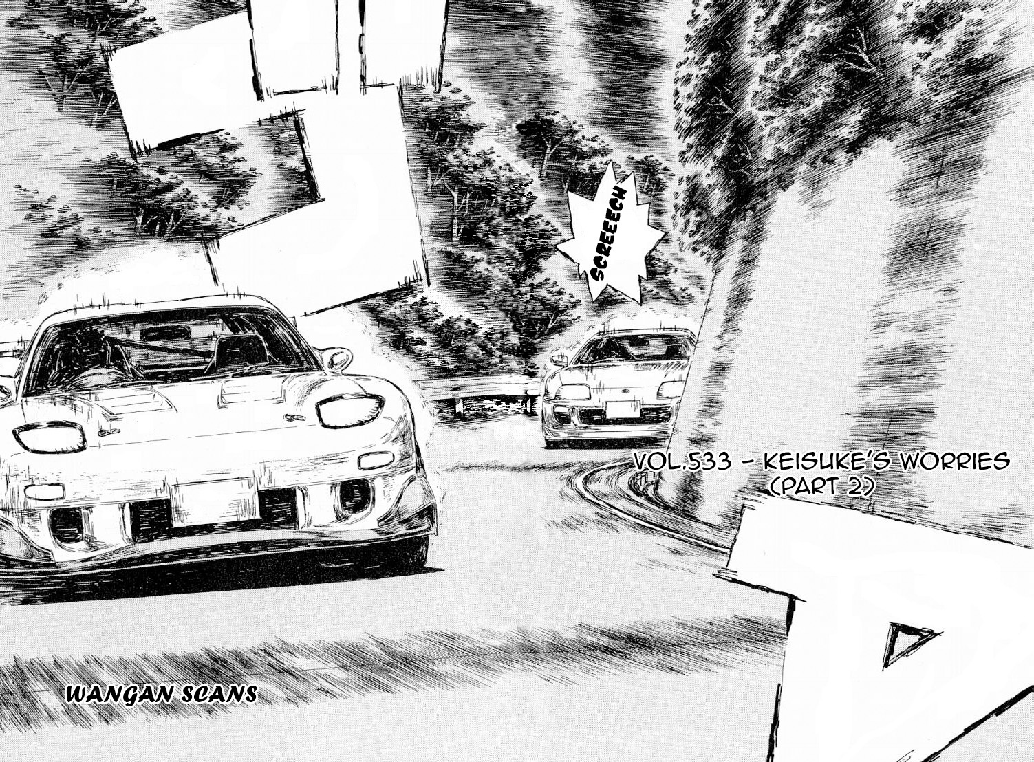 Initial D Chapter 533 page 1 - Chapter 533