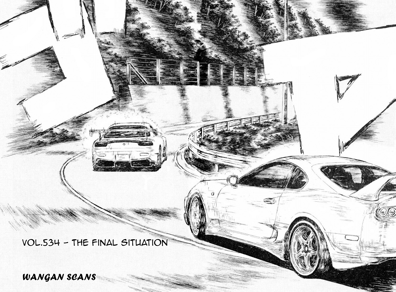 Initial D Chapter 534 page 1 - Chapter 534