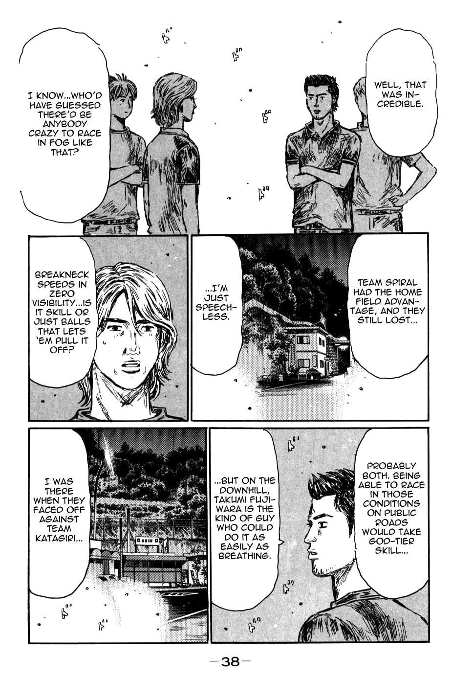 Initial D Chapter 579 page 8 - Chapter 579