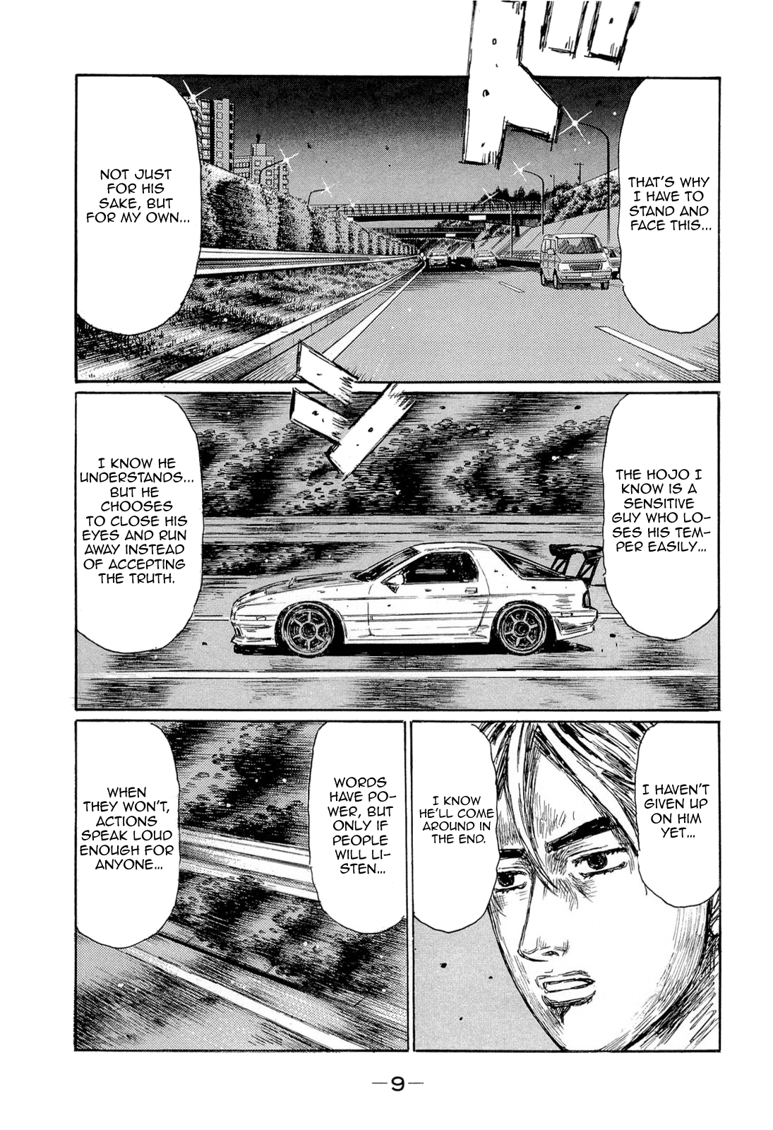 Initial D Chapter 594 page 9 - Chapter 594