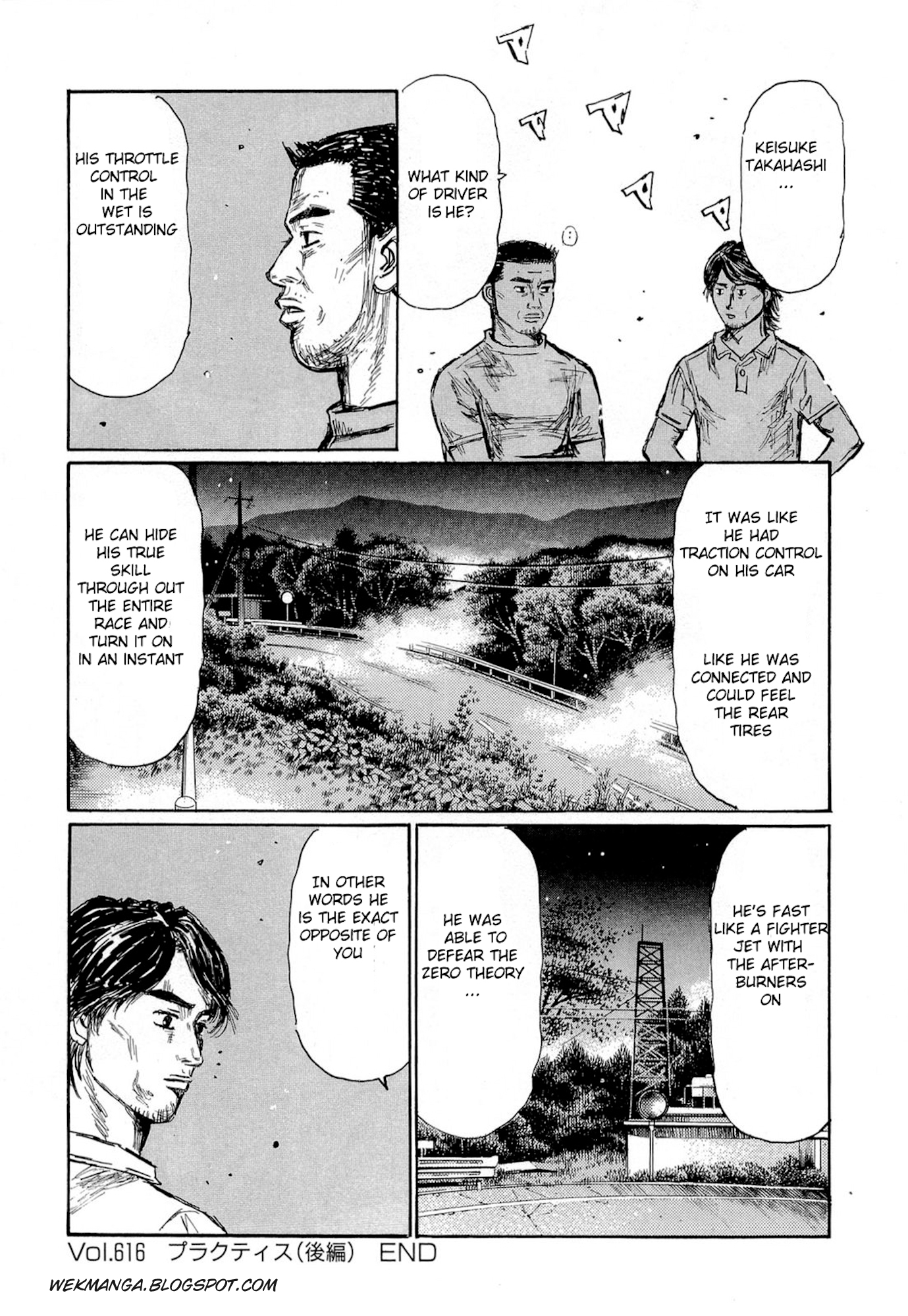 Initial D Chapter 616 page 10 - Chapter 616