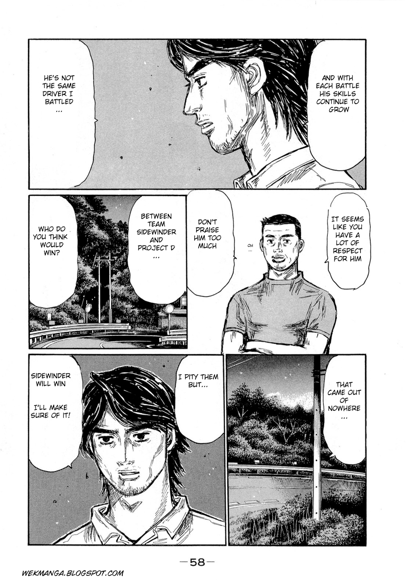 Initial D Chapter 617 page 6 - Chapter 617