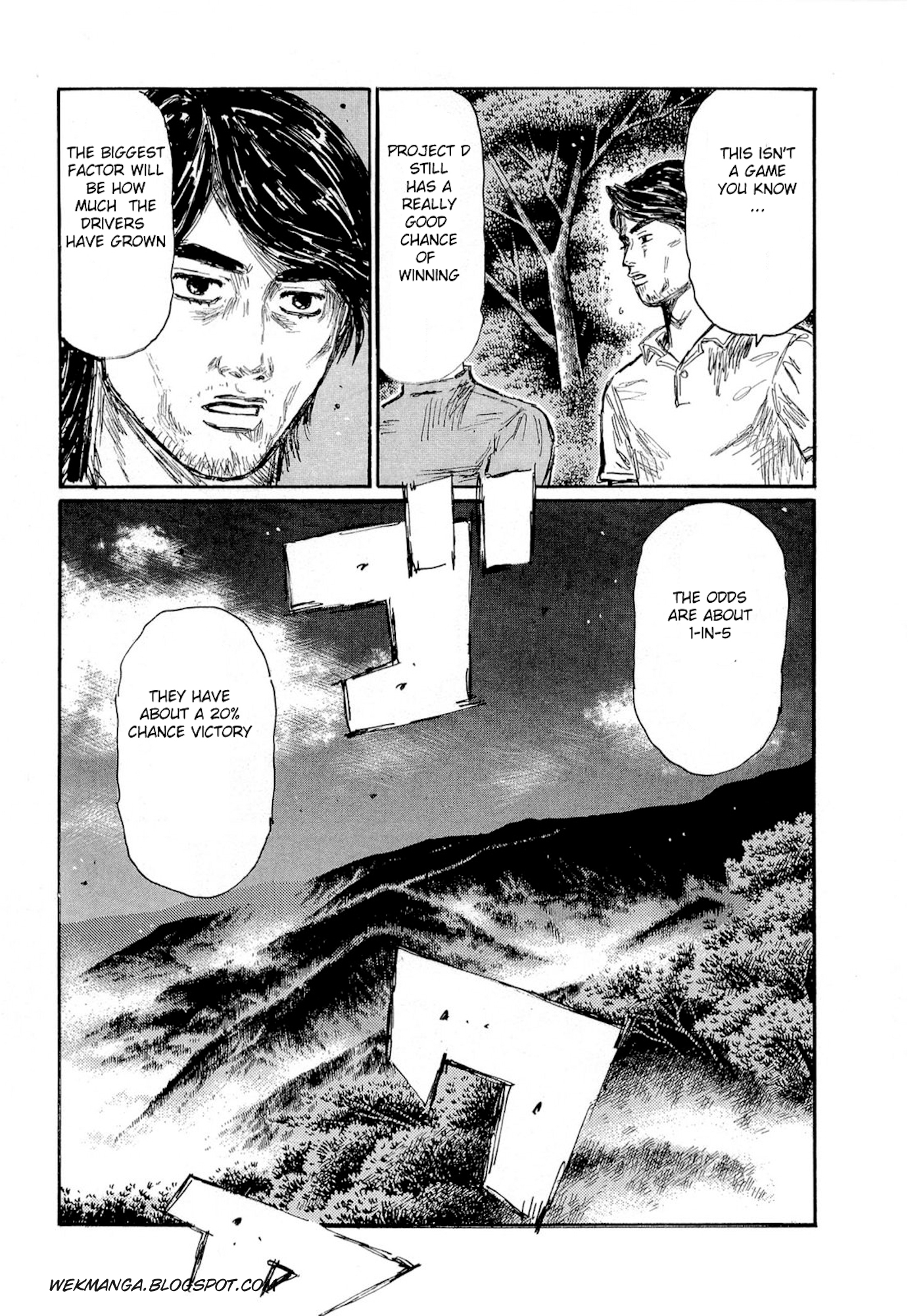 Initial D Chapter 617 page 8 - Chapter 617
