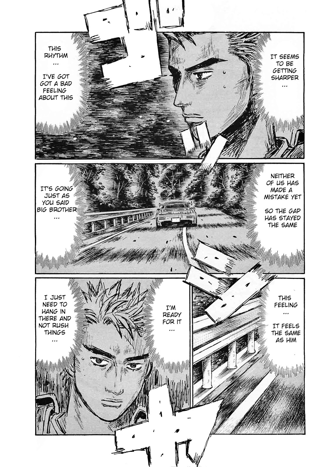 Initial D Chapter 634 page 4 - Chapter 634: Pedal to the Floor