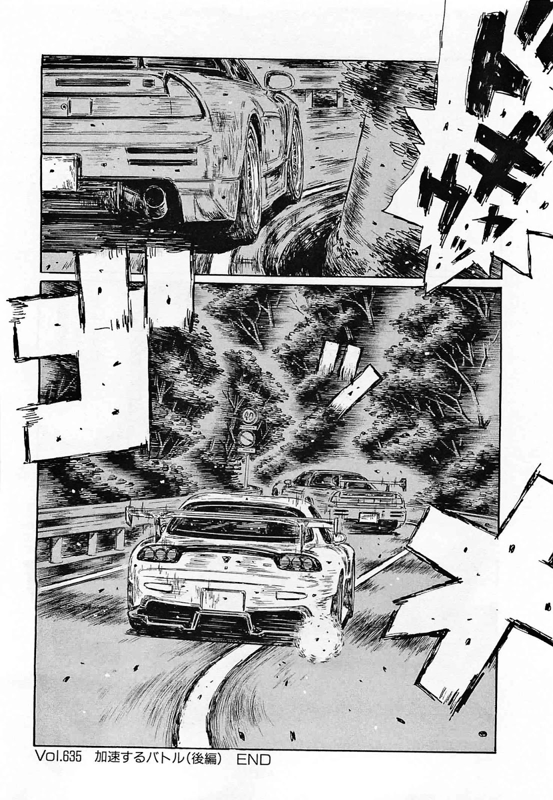 Initial D Chapter 635 page 8 - Chapter 635: Pedal to the Floor (Part 2)