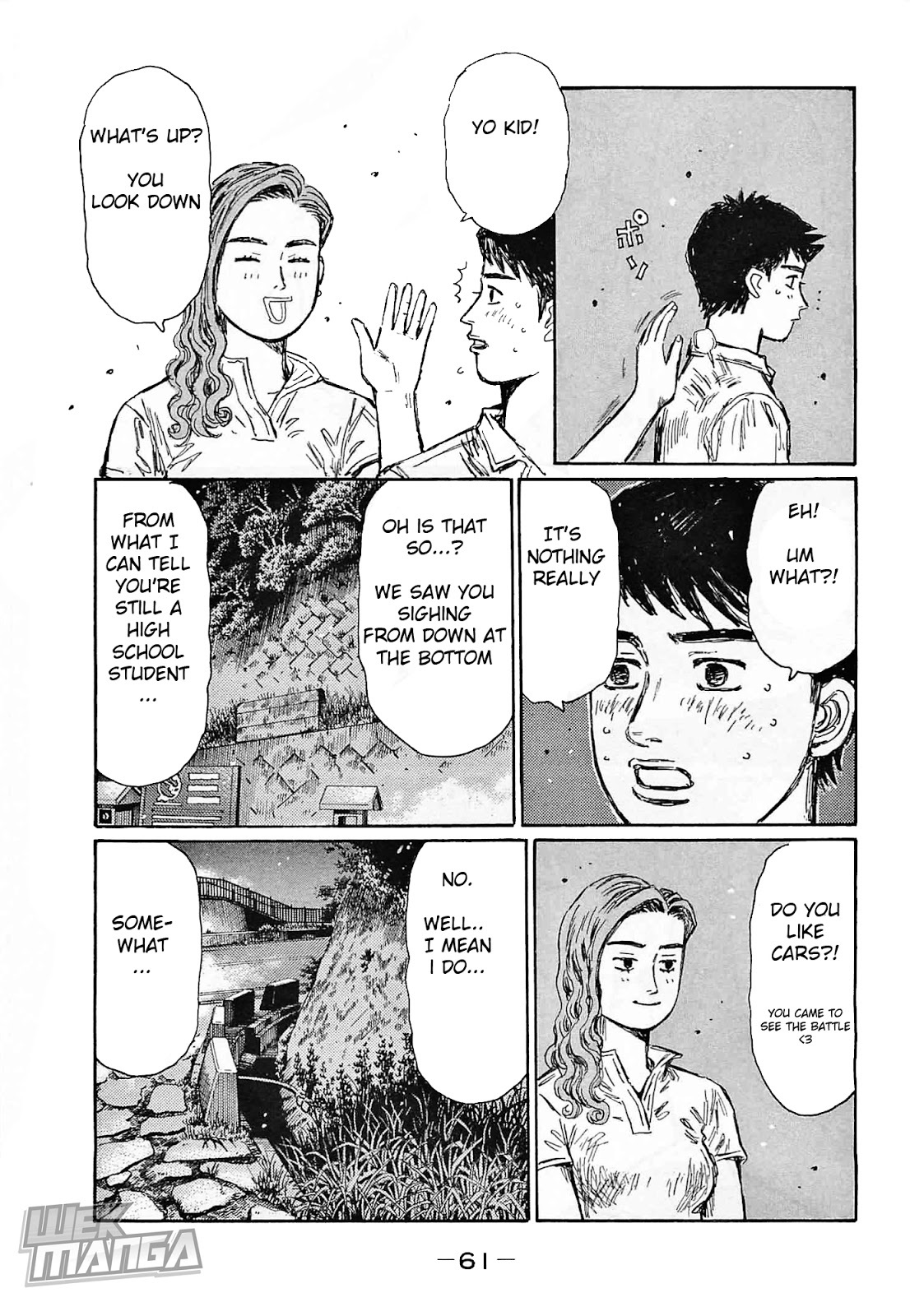 Initial D Chapter 636 page 10 - Chapter 636: Nervous Shinji