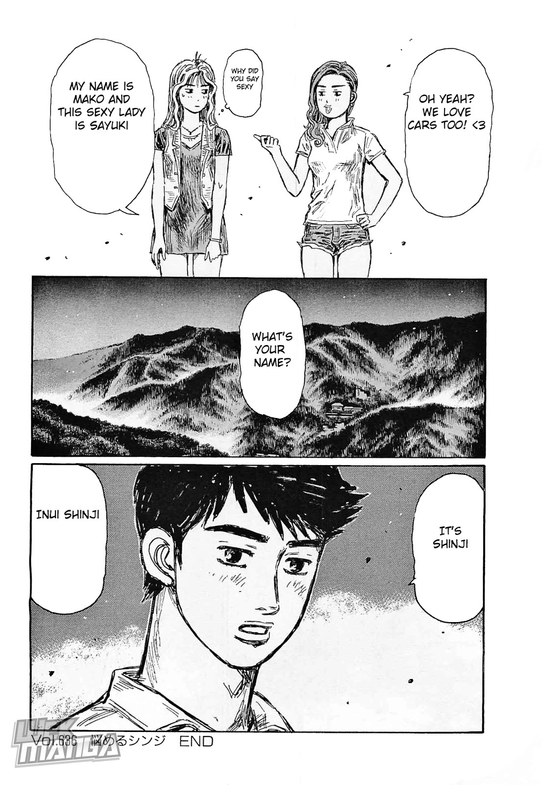 Initial D Chapter 636 page 11 - Chapter 636: Nervous Shinji