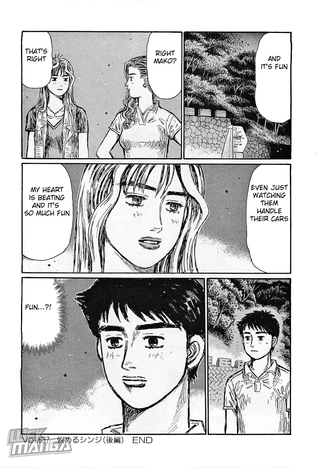 Initial D Chapter 637 page 9 - Chapter 637: Nervous Shinji (Part 2)