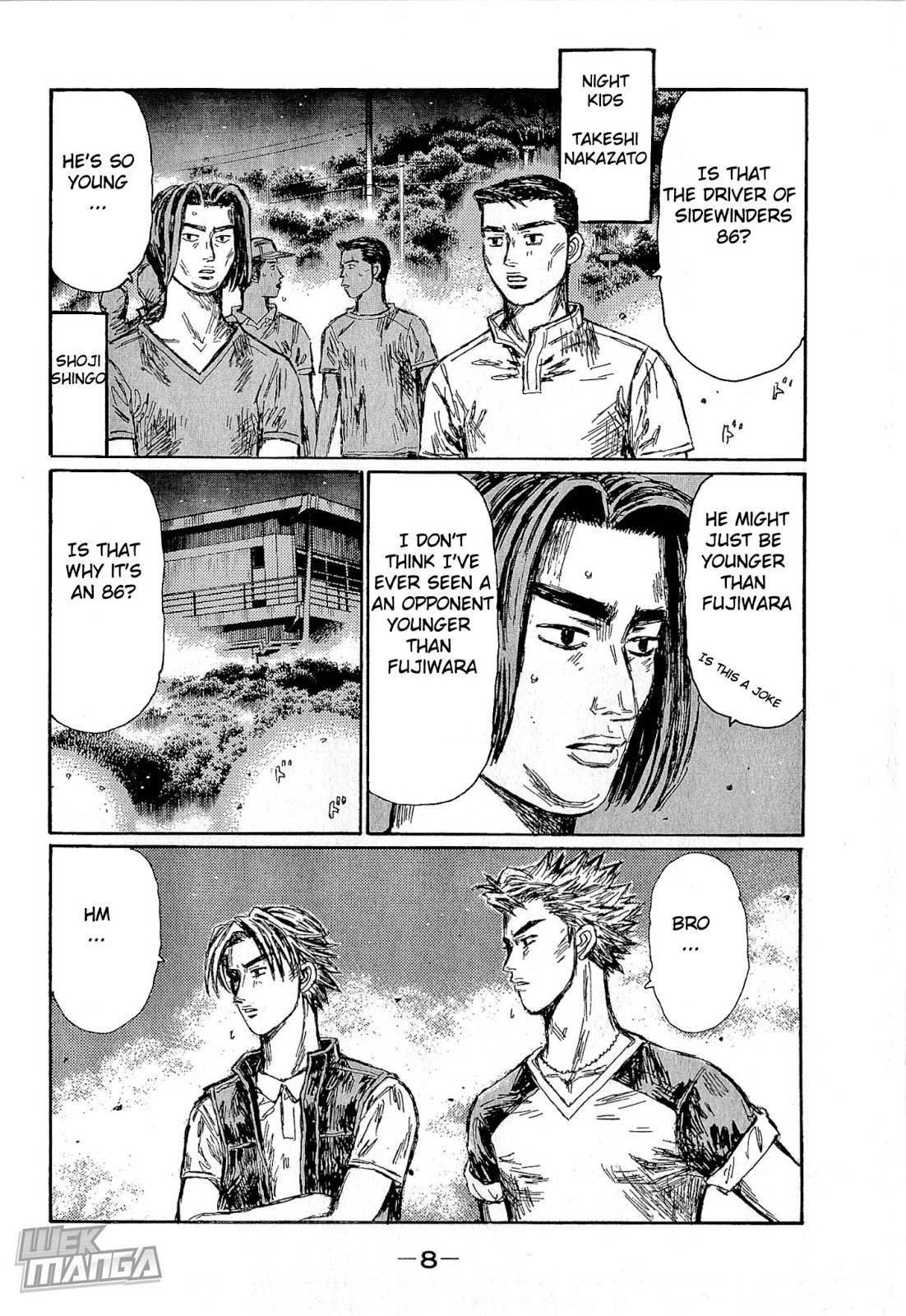 Initial D Chapter 669 page 10 - Chapter 669