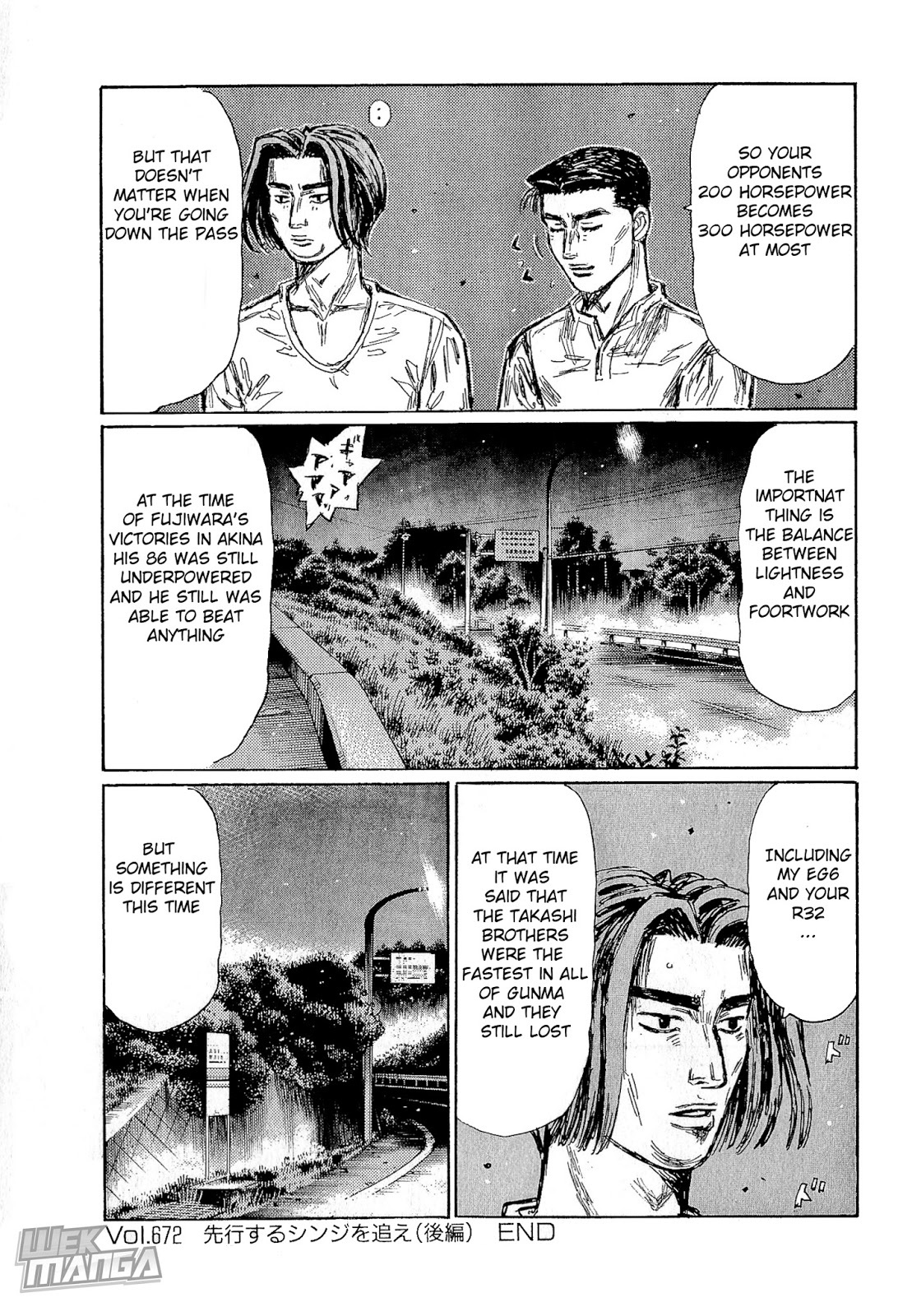 Initial D Chapter 672 page 9 - Chapter 672