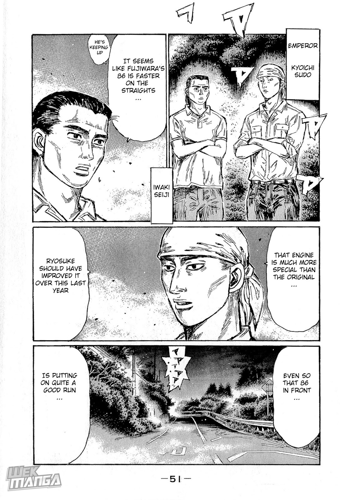 Initial D Chapter 674 page 5 - Chapter 674