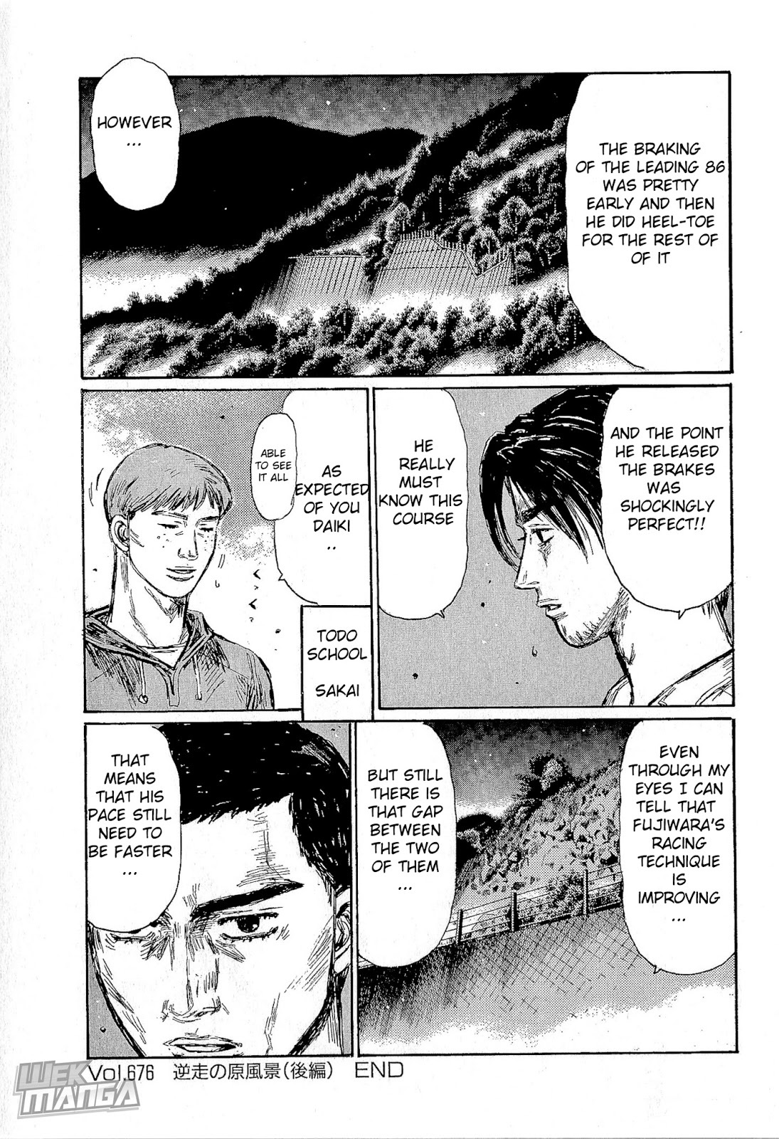 Initial D Chapter 676 page 9 - Chapter 676