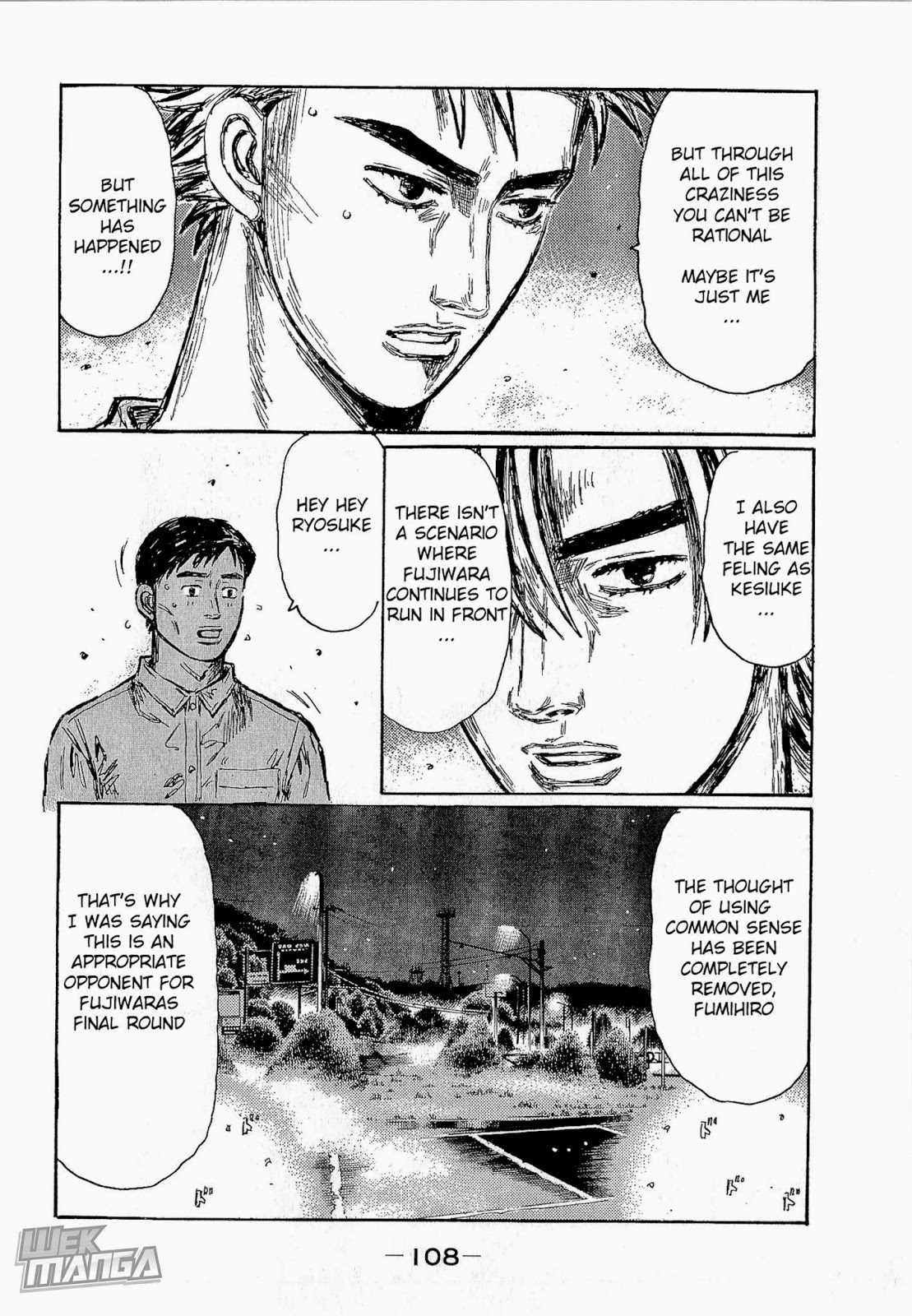 Initial D Chapter 680 page 8 - Chapter 680