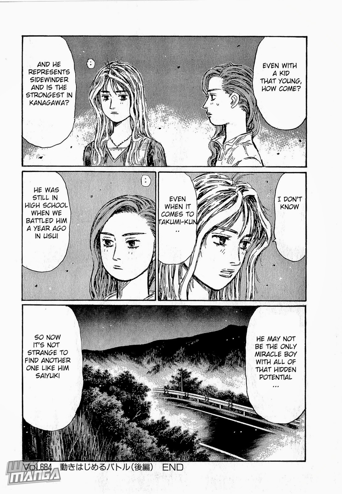 Initial D Chapter 684 page 10 - Chapter 684