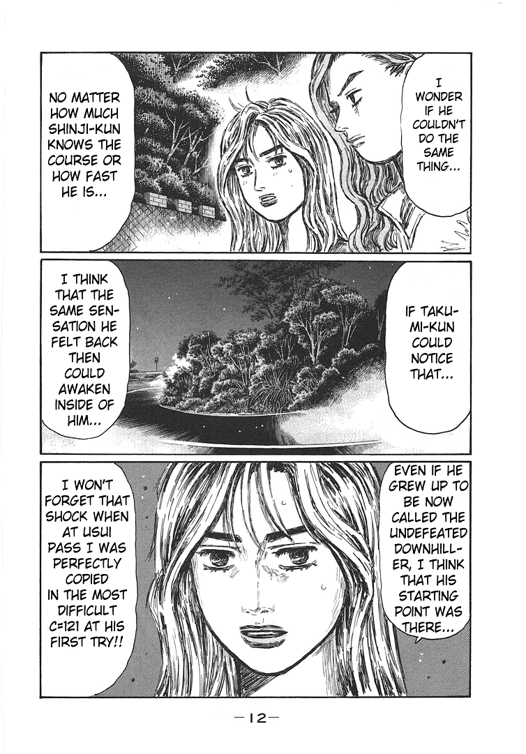 Initial D Chapter 689 page 12 - Chapter 689: He's Keeping Up?!
