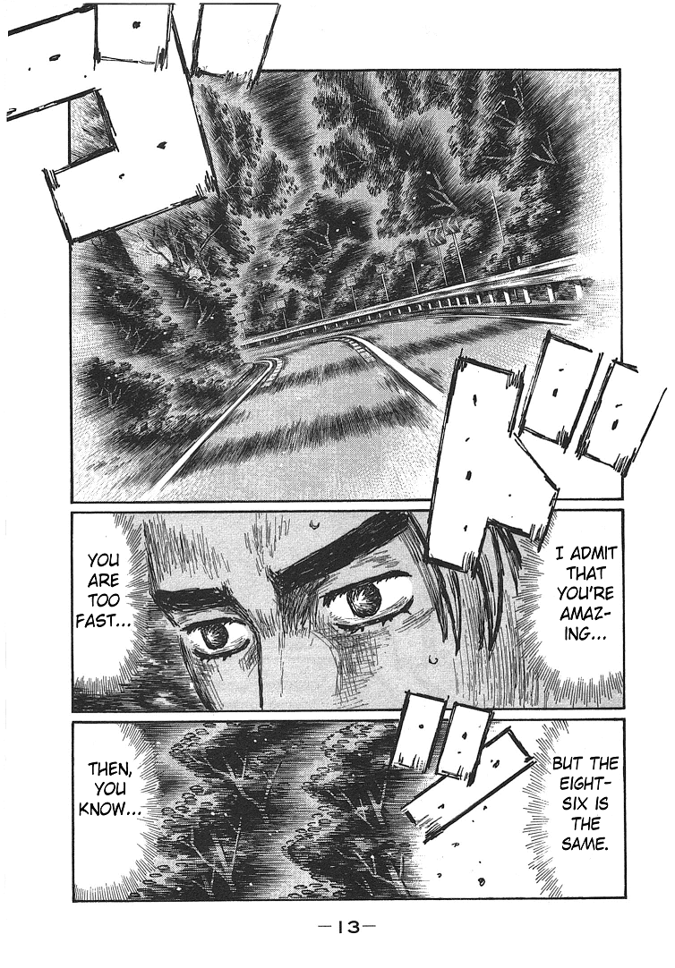 Initial D Chapter 689 page 13 - Chapter 689: He's Keeping Up?!