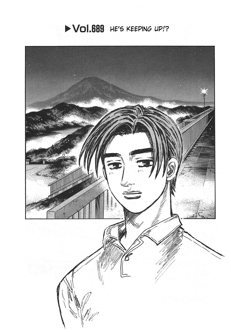 Initial D Chapter 689 page 5 - Chapter 689: He's Keeping Up?!