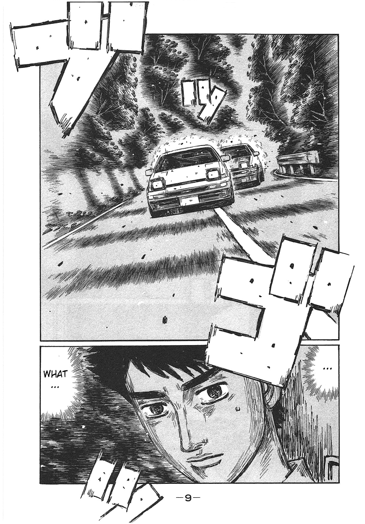 Initial D Chapter 689 page 9 - Chapter 689: He's Keeping Up?!