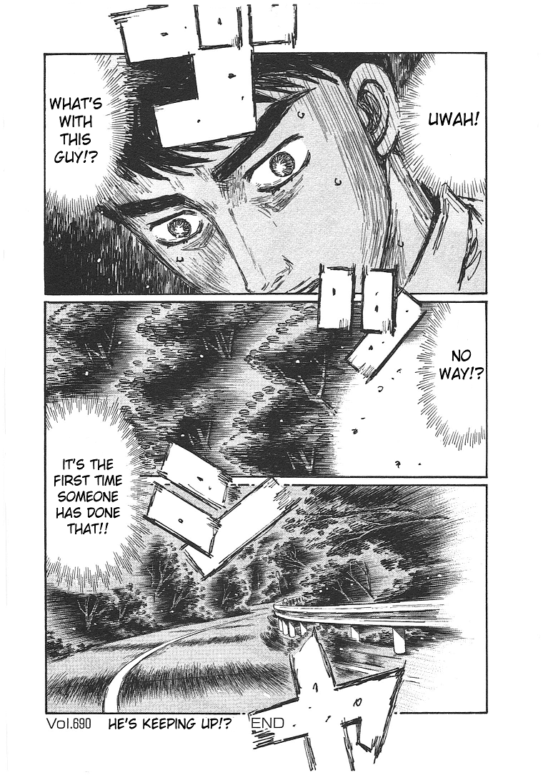 Initial D Chapter 690 page 10 - Chapter 690: He's Keeping Up?! (Conclusion)