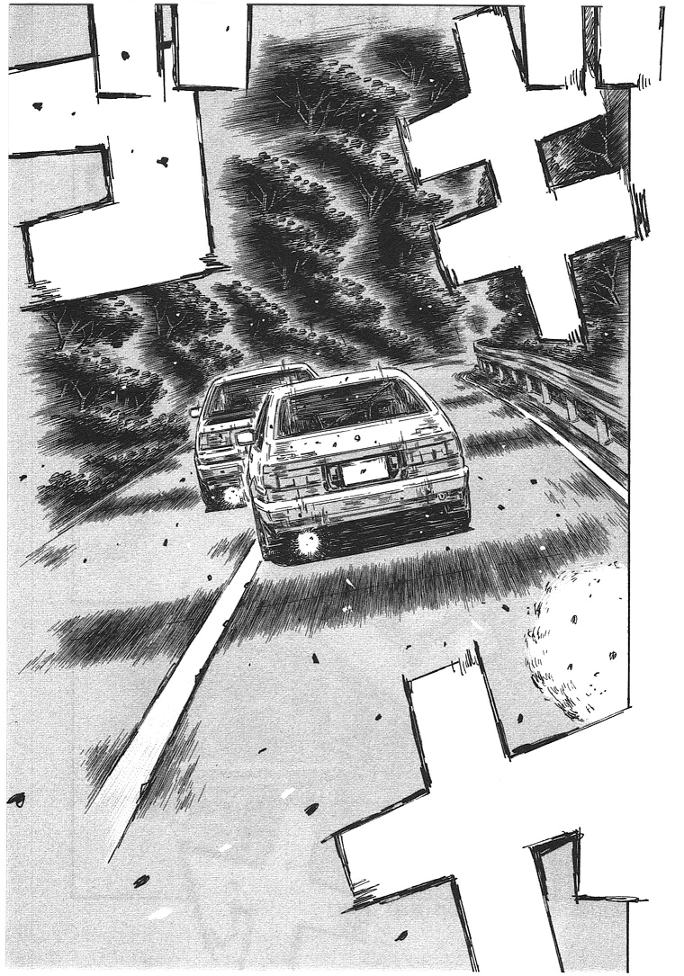 Initial D Chapter 690 page 9 - Chapter 690: He's Keeping Up?! (Conclusion)