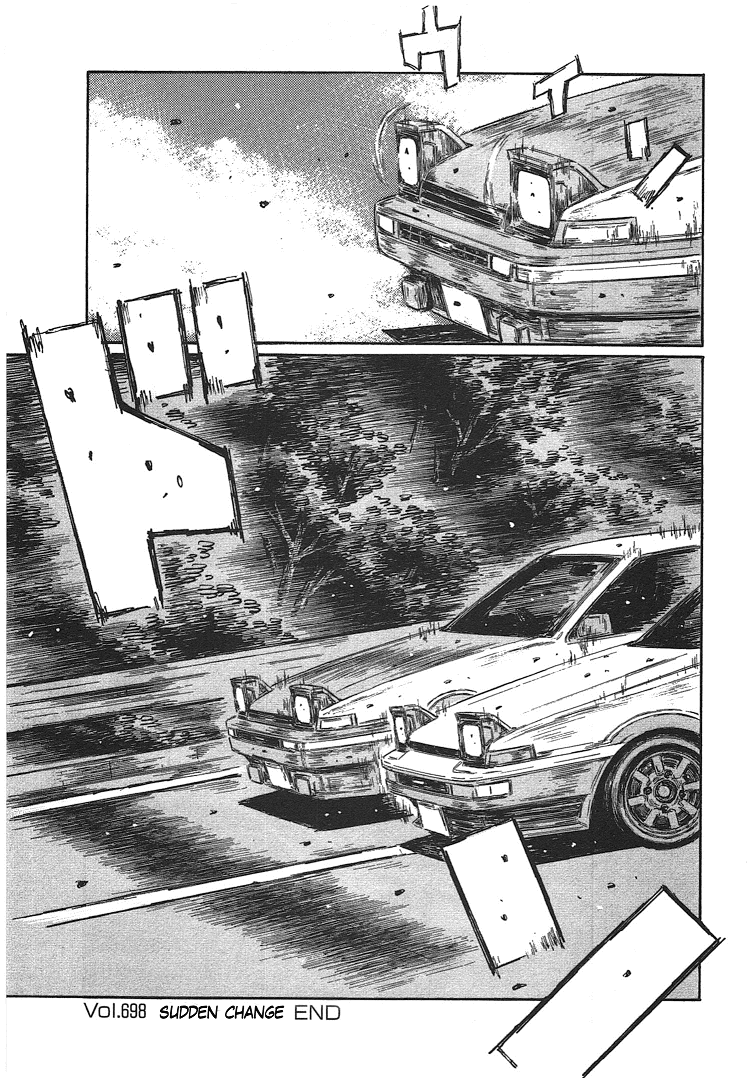 Initial D Chapter 698 page 8 - Chapter 698: Sudden Change