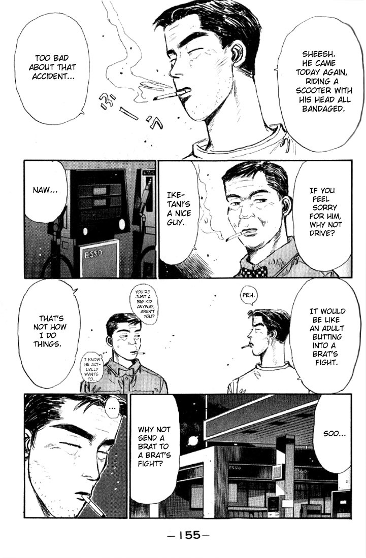 Initial D Chapter 7 page 13 - Chapter 7: Oh No! Iketani Crashes!!