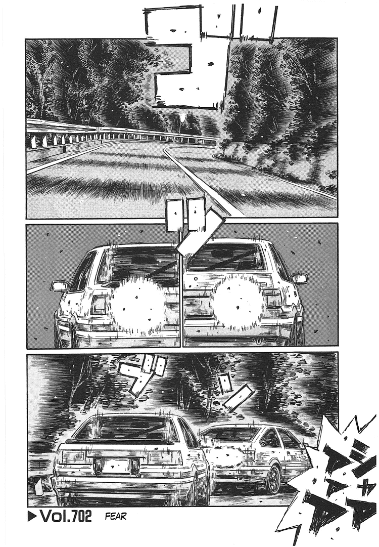 Initial D Chapter 702 page 1 - Chapter 702: Fear