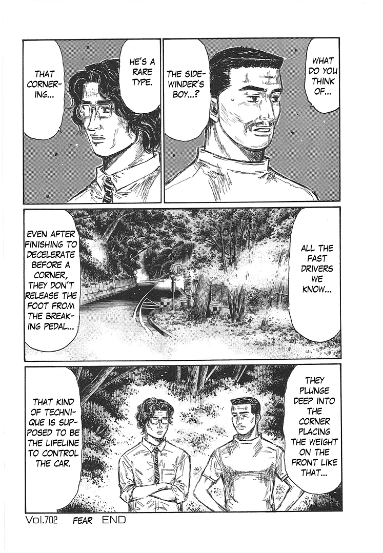 Initial D Chapter 702 page 7 - Chapter 702: Fear