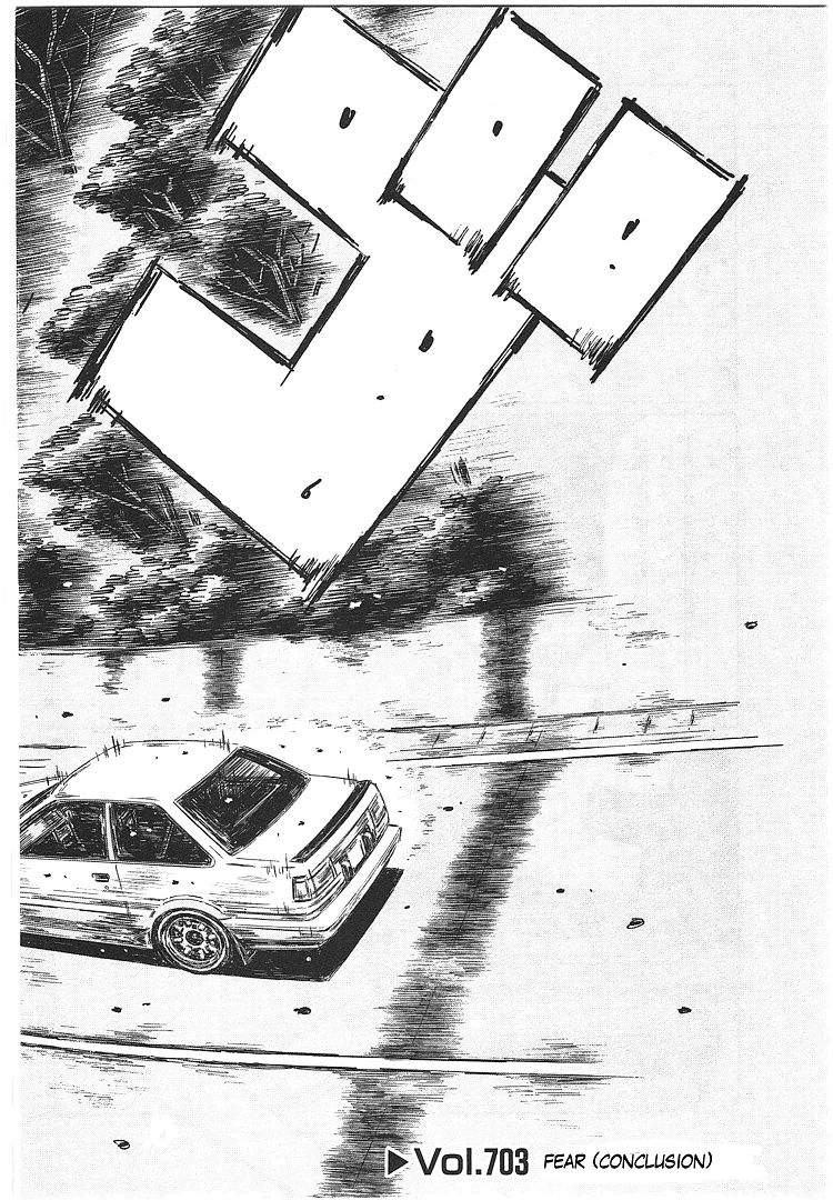 Initial D Chapter 703 page 2 - Chapter 703: Fear (Conclusion)