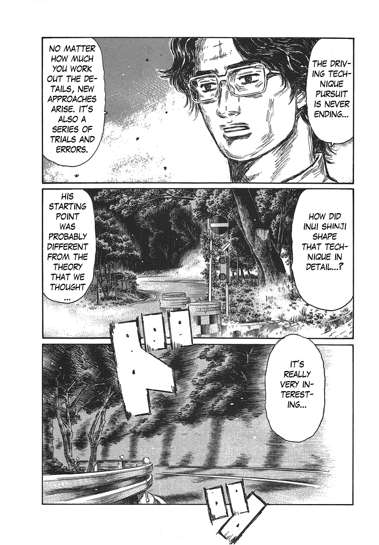 Initial D Chapter 704 page 1 - Chapter 704: No Breaks Running Style