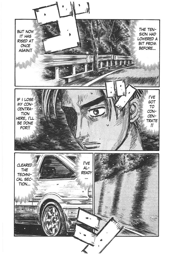 Initial D Chapter 704 page 8 - Chapter 704: No Breaks Running Style