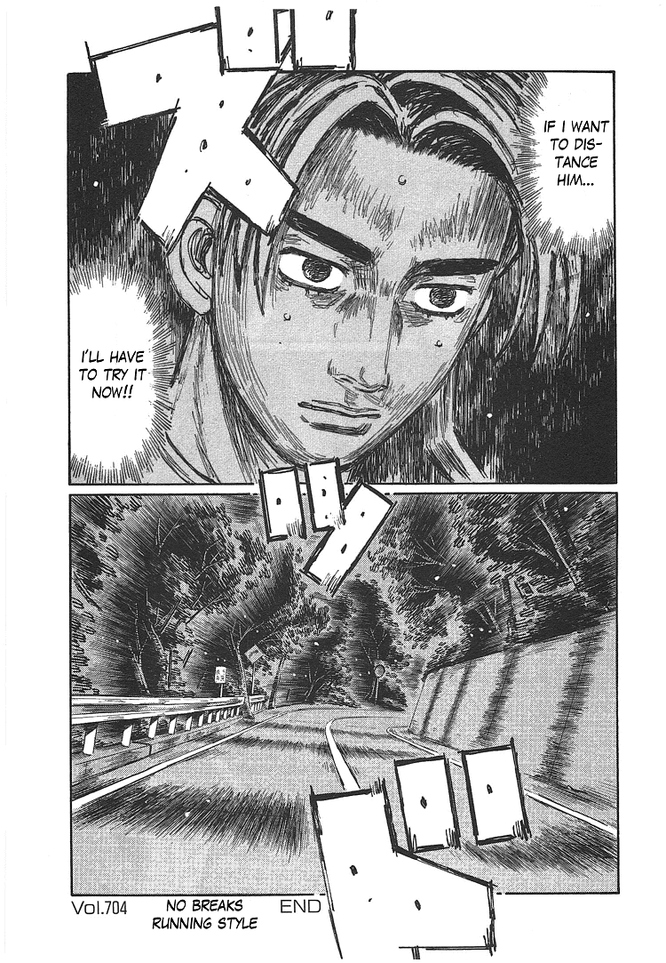 Initial D Chapter 704 page 9 - Chapter 704: No Breaks Running Style