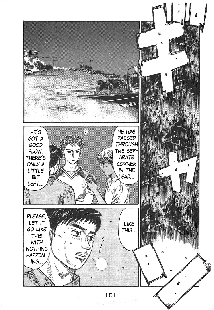 Initial D Chapter 705 page 4 - Chapter 705: No Breaks Running Style (Conclusion)