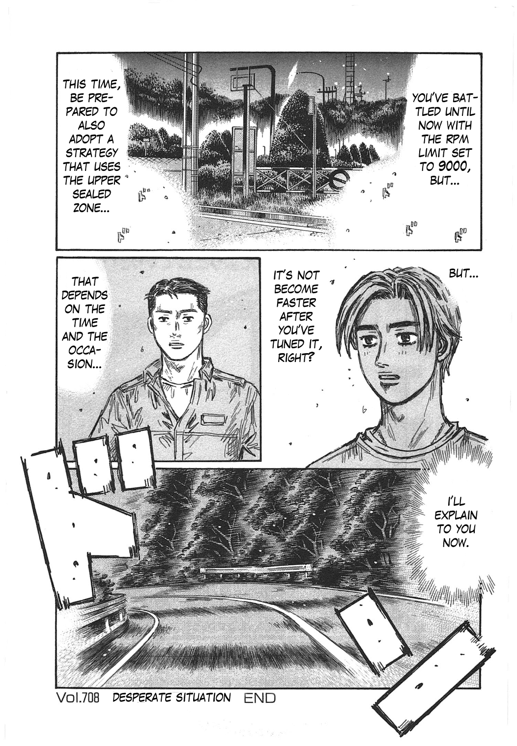 Initial D Chapter 708 page 9 - Chapter 708: Desperate Situation
