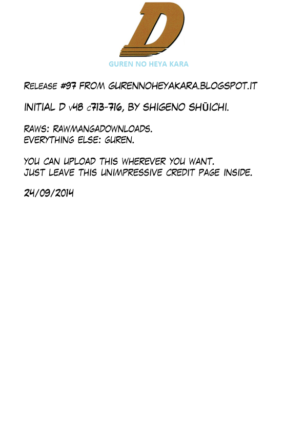 Initial D Chapter 716 page 11 - Chapter 716: The Finishing Line of Glory