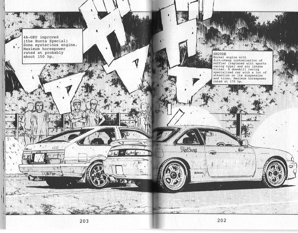 Initial D Chapter 75 page 10 - Chapter 75: Partial Showers in the Mountains
