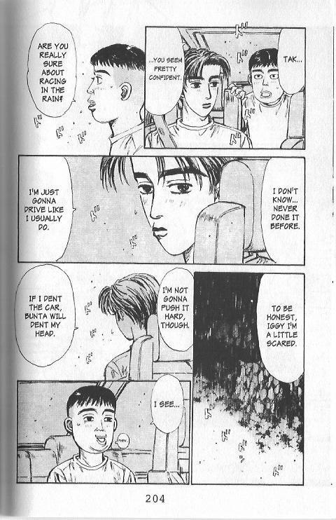 Initial D Chapter 75 page 11 - Chapter 75: Partial Showers in the Mountains