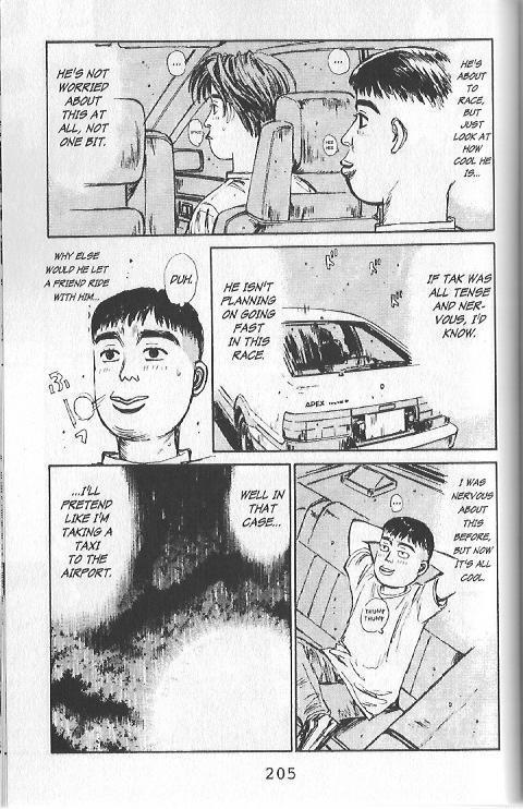 Initial D Chapter 75 page 12 - Chapter 75: Partial Showers in the Mountains