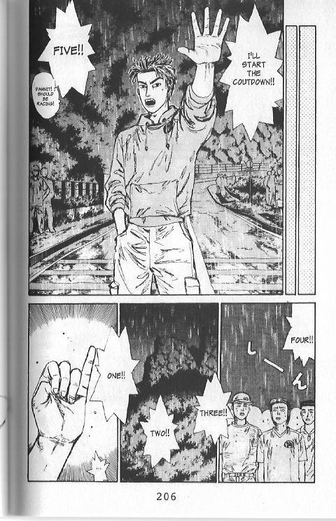 Initial D Chapter 75 page 13 - Chapter 75: Partial Showers in the Mountains