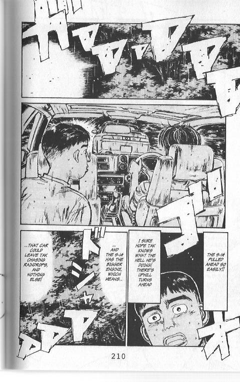 Initial D Chapter 75 page 17 - Chapter 75: Partial Showers in the Mountains